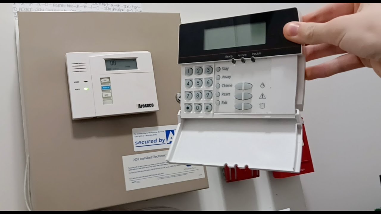 Экспериментирую со своей системой ADT Safewatch и клавиатурой DSC.