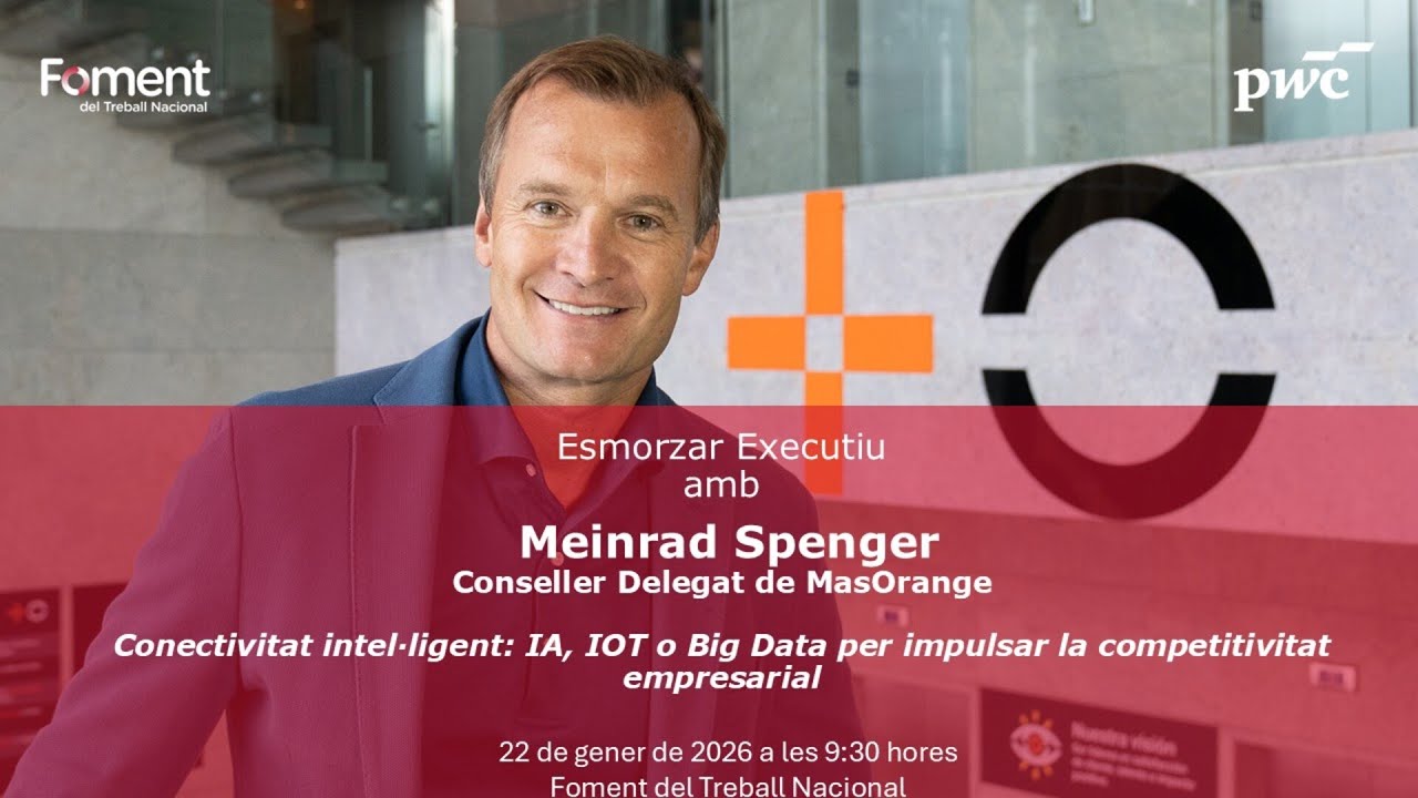 Esmorzar Executiu PwC amb Meinrad Spenger, CEO de MasOrange