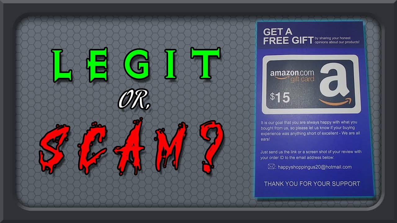 5 Star Review Reward Cards. Legit, or Scams?
