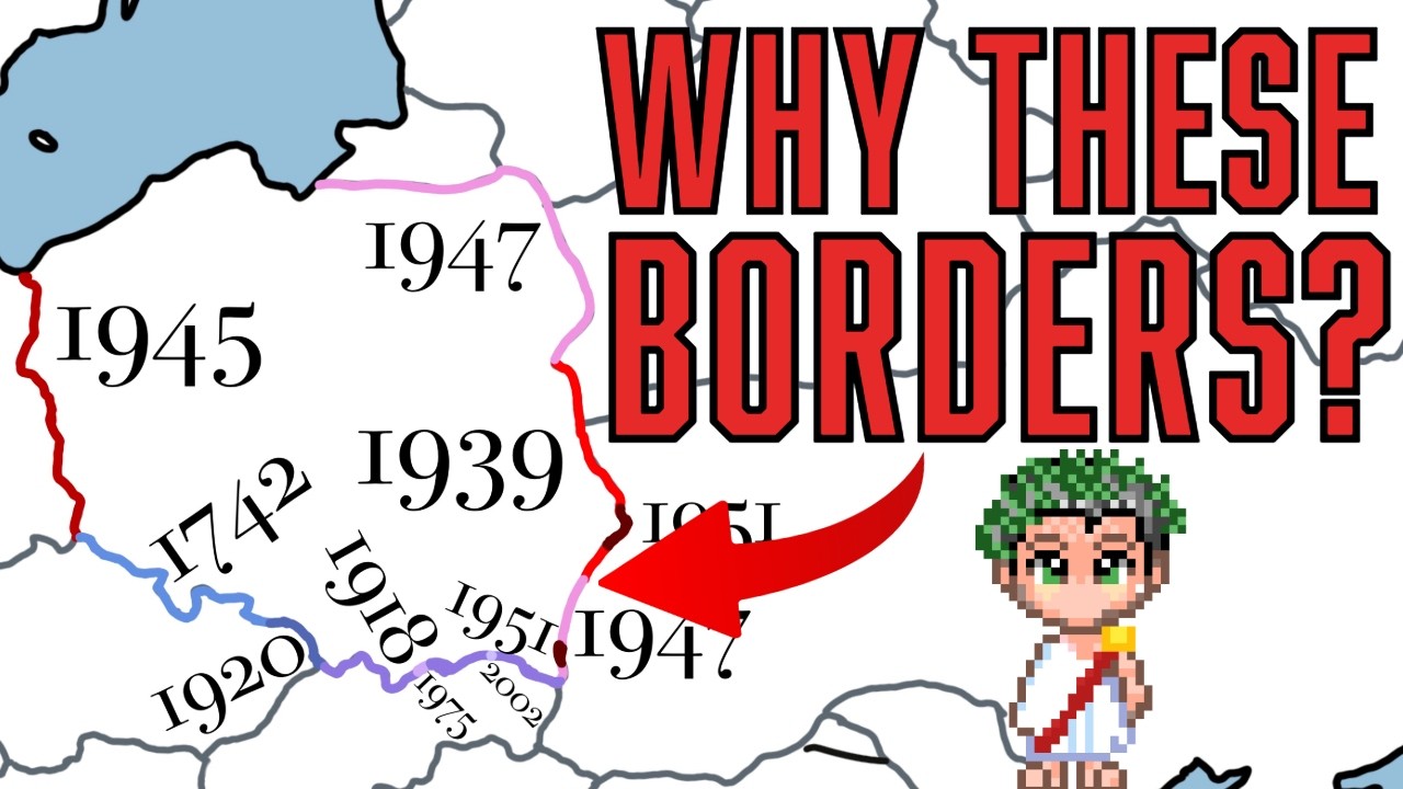 History of the Polish Borders - Curzon-line and Oder-Neisse explained