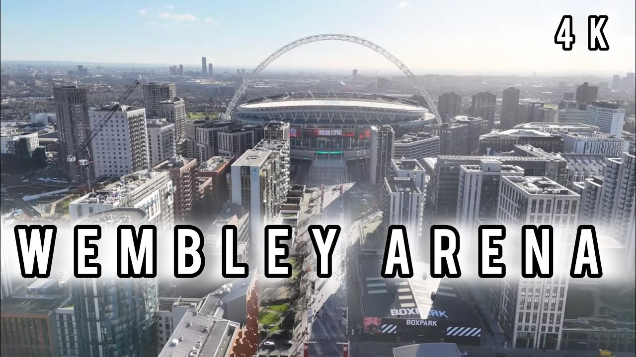 Wembley Stadium | Drone and walking footages 4K