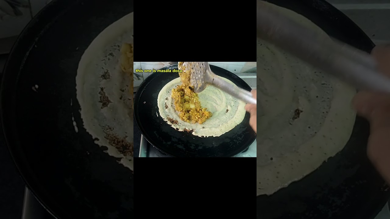 crispy masala and plain dosa #dosa #masala #masaladosarecipe #viral #viralshorts