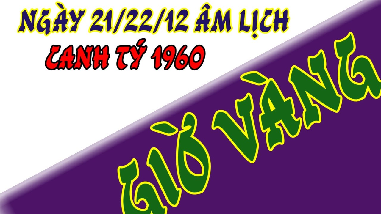Ngày 21 và 22 tháng 12 âm lịch - tử vi Canh Tý 1960 - không nên làm, những điều cấm kỵ!