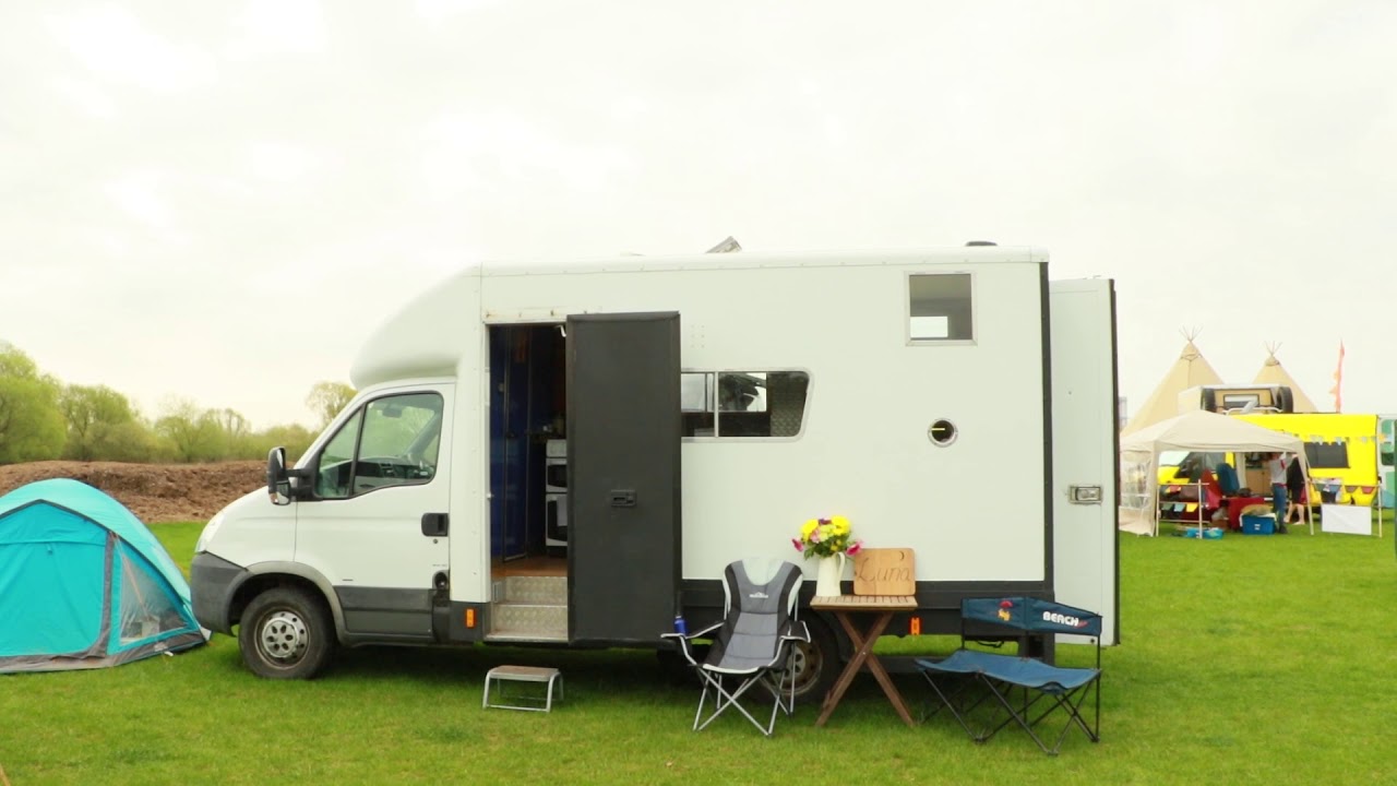 Family Luton Conversion with Double Bunk Beds and Woodburner - Tour