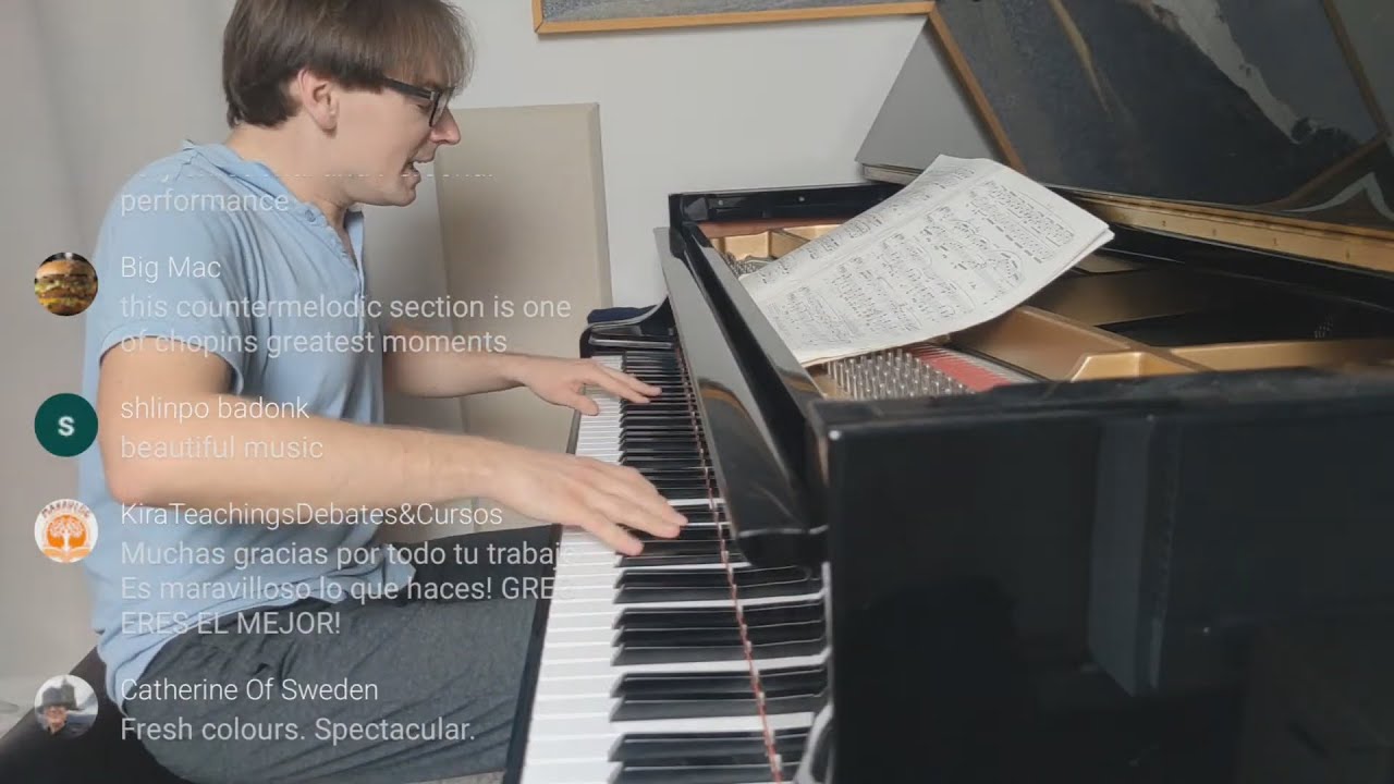 F. Chopin - Ballade no. 4 in F-minor Op. 52 - home performance, Greg (Grzegorz) Niemczuk