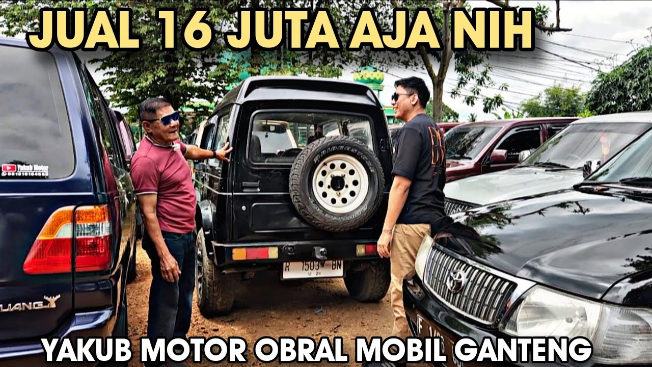 YAKUB MOTOR Nih..Jual Mobil Bekas Cuma 16 Juta aja Kondisi Ganteng Pajak Hidup Siap Jalan Ges