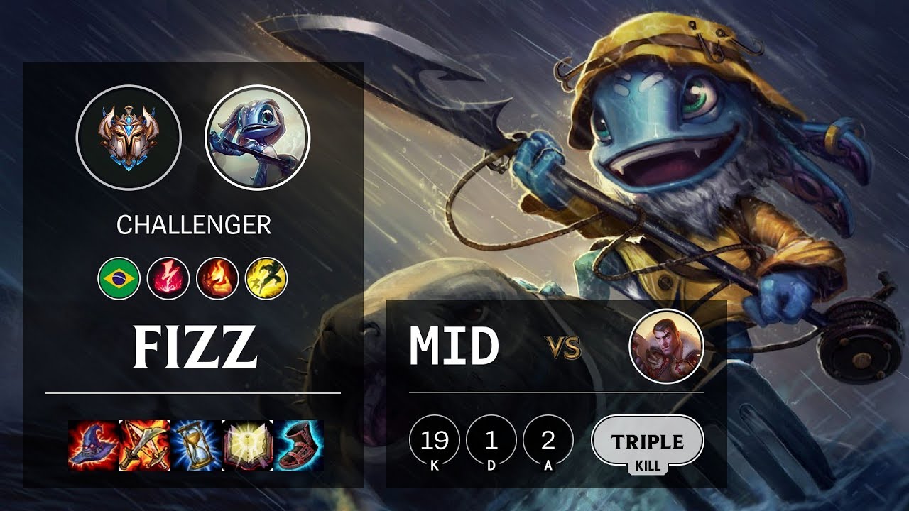 Fizz Mid vs Jayce - BR Challenger Patch 10.12