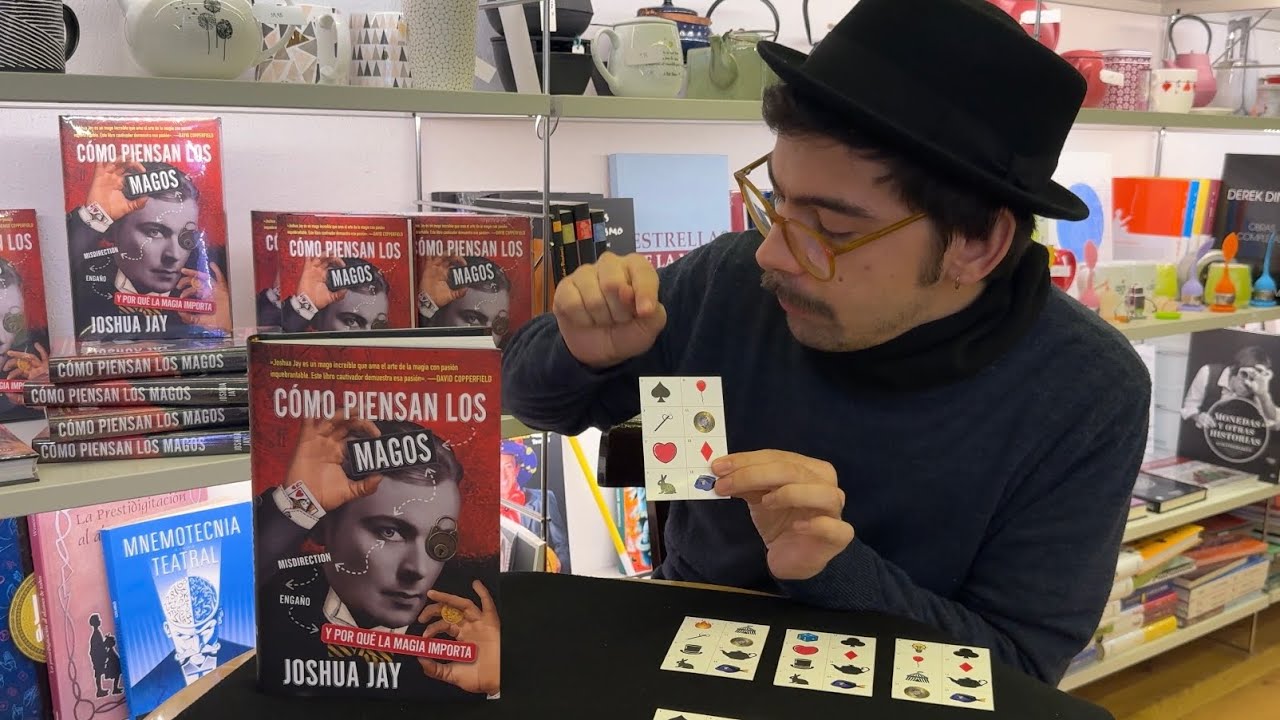 Juego de mentalismo adjunto al libro ¿Cómo piensan los magos? - Joshua Jay