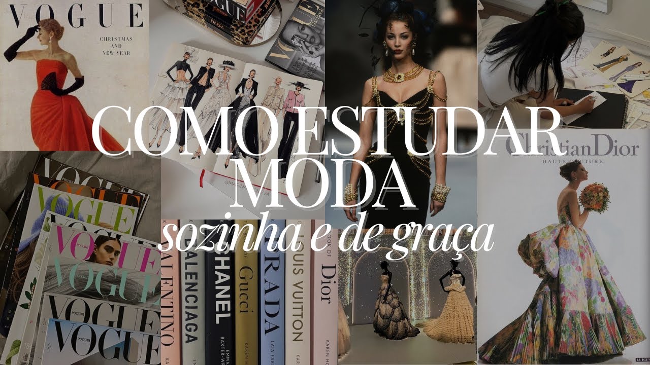 COMO ESTUDAR MODA EM CASA E GRATUITAMENTE EM 2024 - Fernanda Florêncio