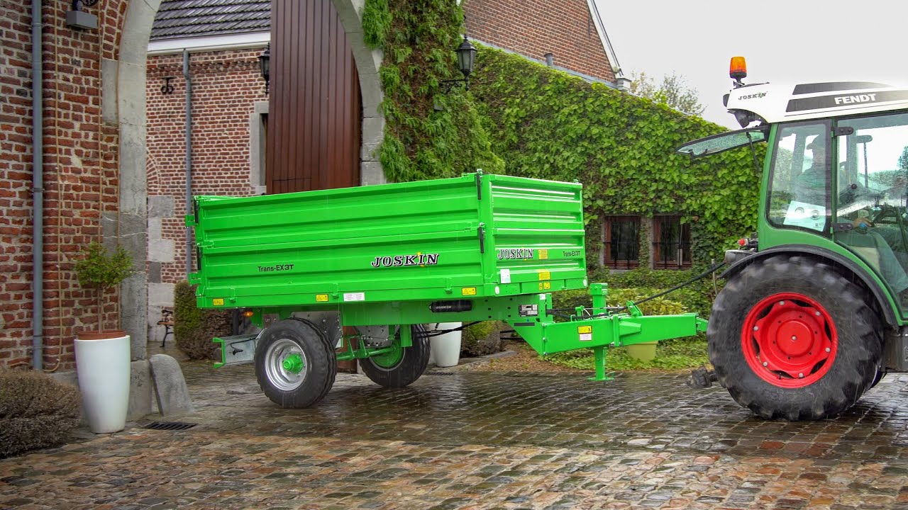 JOSKIN Trans-EX - Une benne compacte, simple, robuste et polyvalente