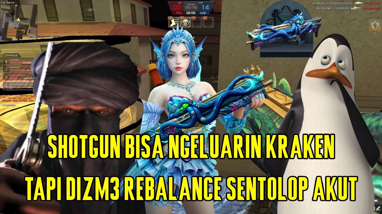 Mencoba Season Pass Shotgun Kraken Sambil Ngerusuh Sentolop.Counter Strike Nexon
