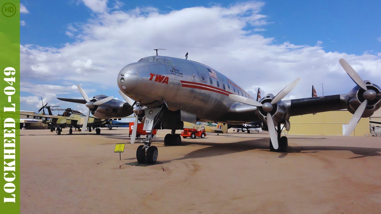Lockheed L 049 Constellation - Transport Airliner - HD