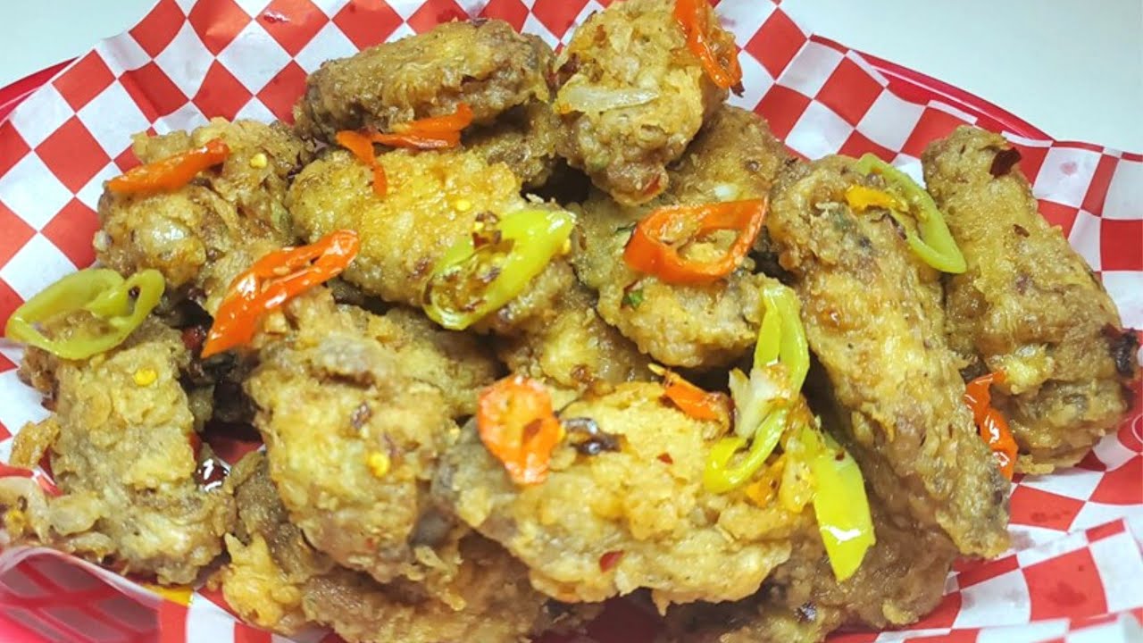 Spicy Chicken Wings Recipe Video, step by step