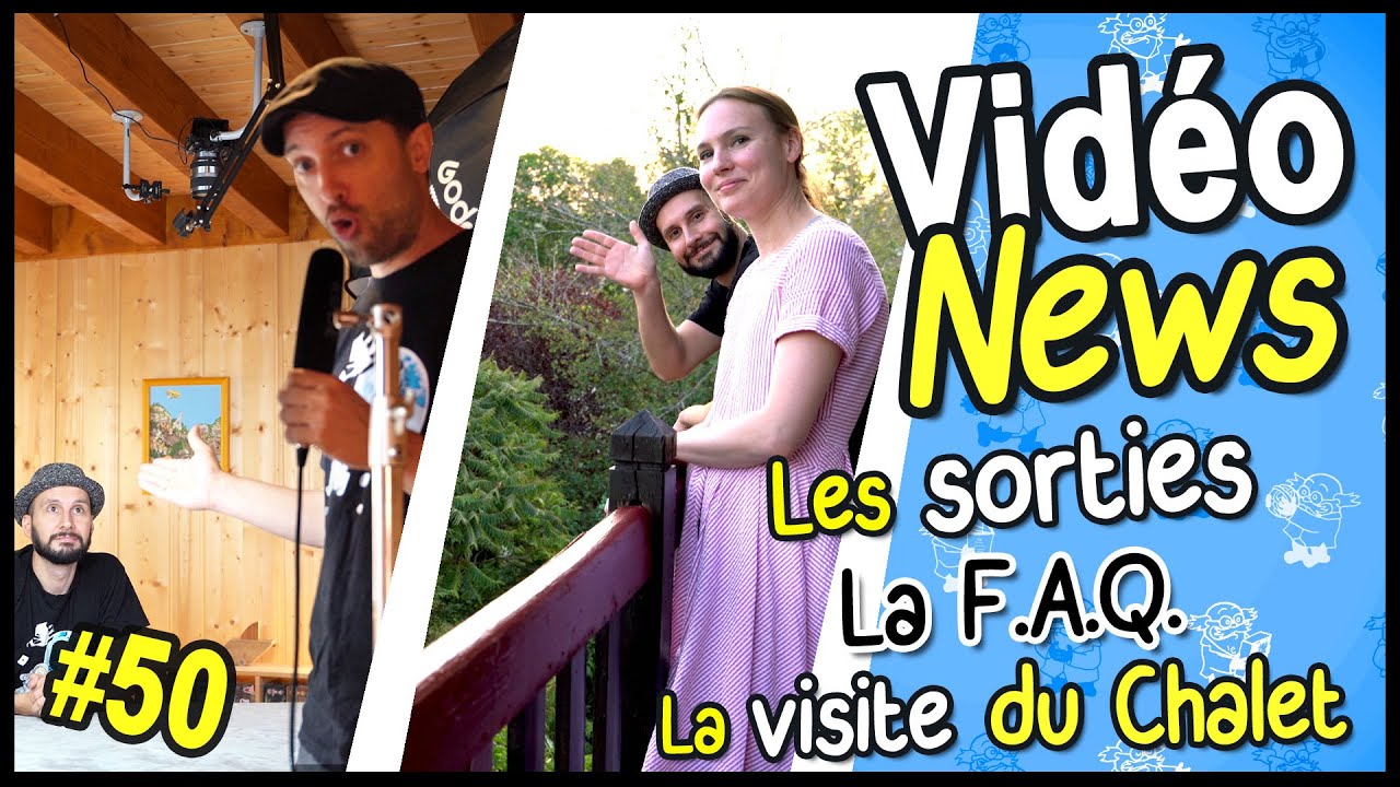 Les sorties jeux de mi-septembre, notre F.A.Q. et la visite du Chalet (vidéonews #50)
