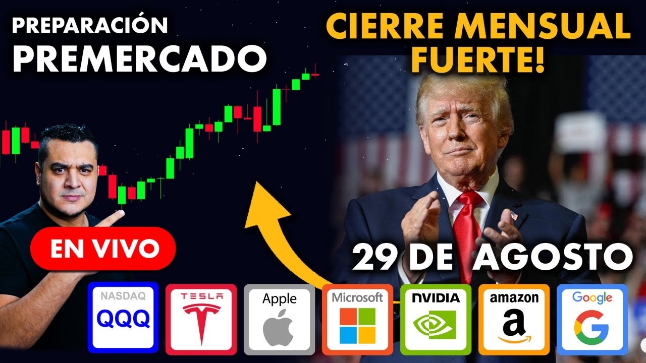 S&P500 Cierra Fuerte El Mes!