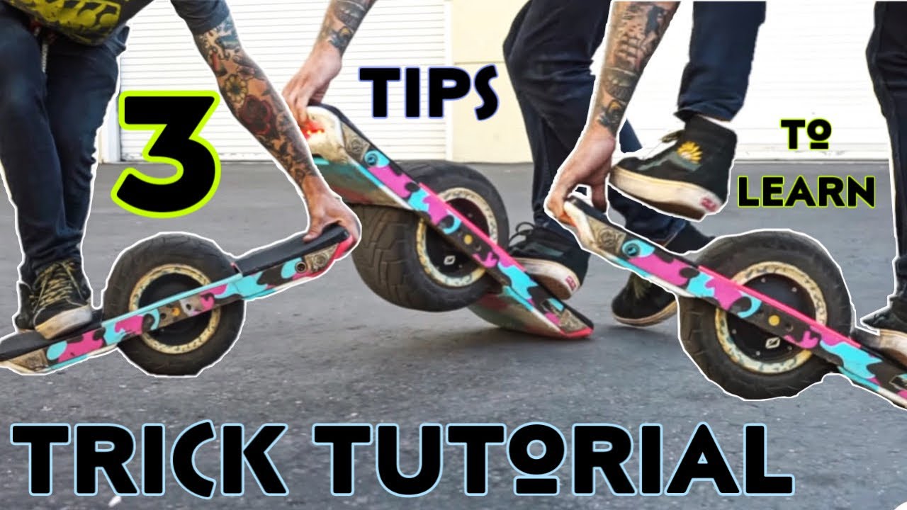 3 трюка OneWheel, которые вам стоит знать!