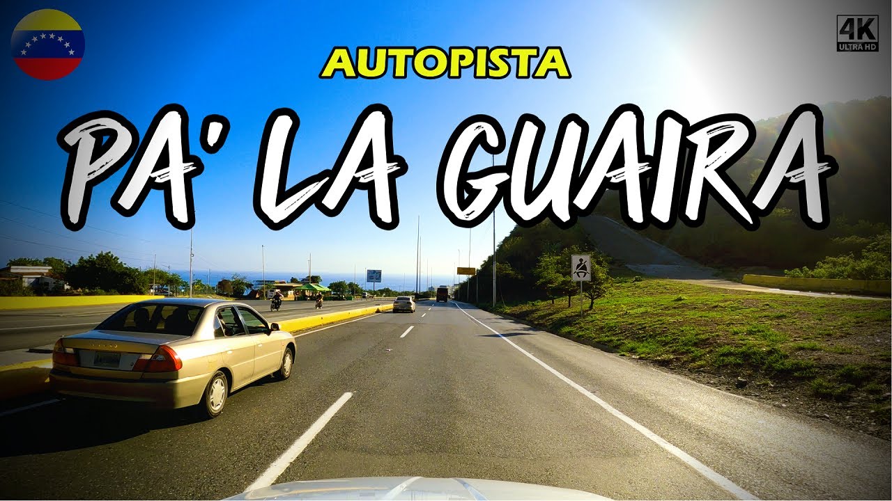 ¡ASÍ ES BAJAR A LA GUAIRA UN DOMINGO EN EL MAÑANA! Recorrido por la Autopista 🇻🇪 Venezuela en 4K