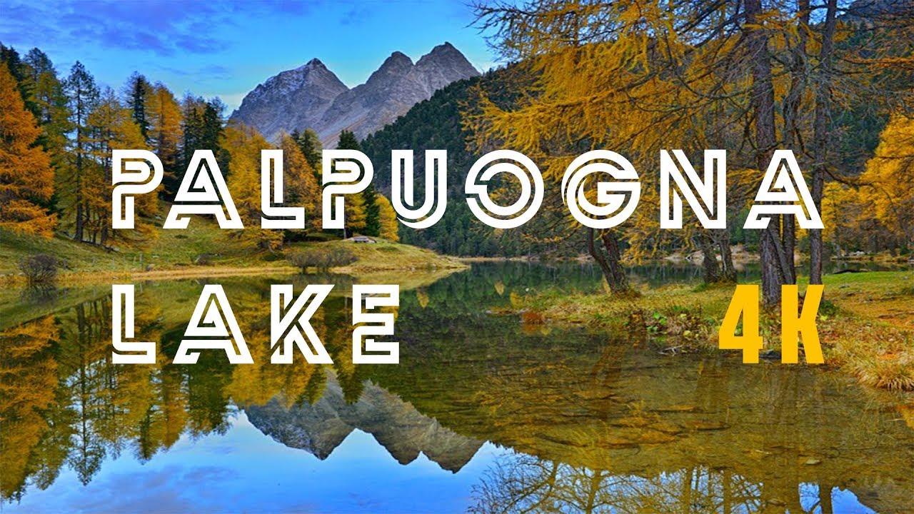 Switzerland  Berg&uuml;n Palpuogna lake 4K