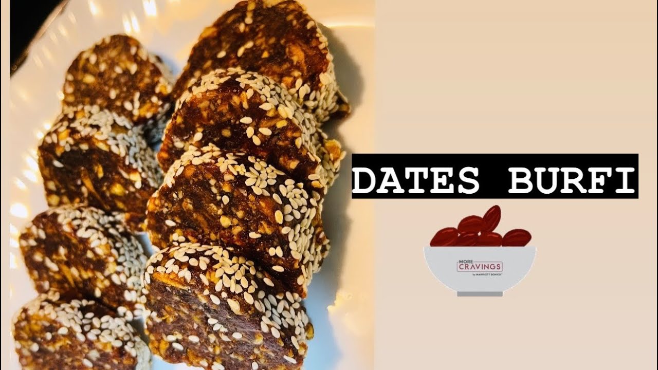 Dates Burfi | No Baking | Easy Dates Recipe | Healthy Snack | Ep: 01