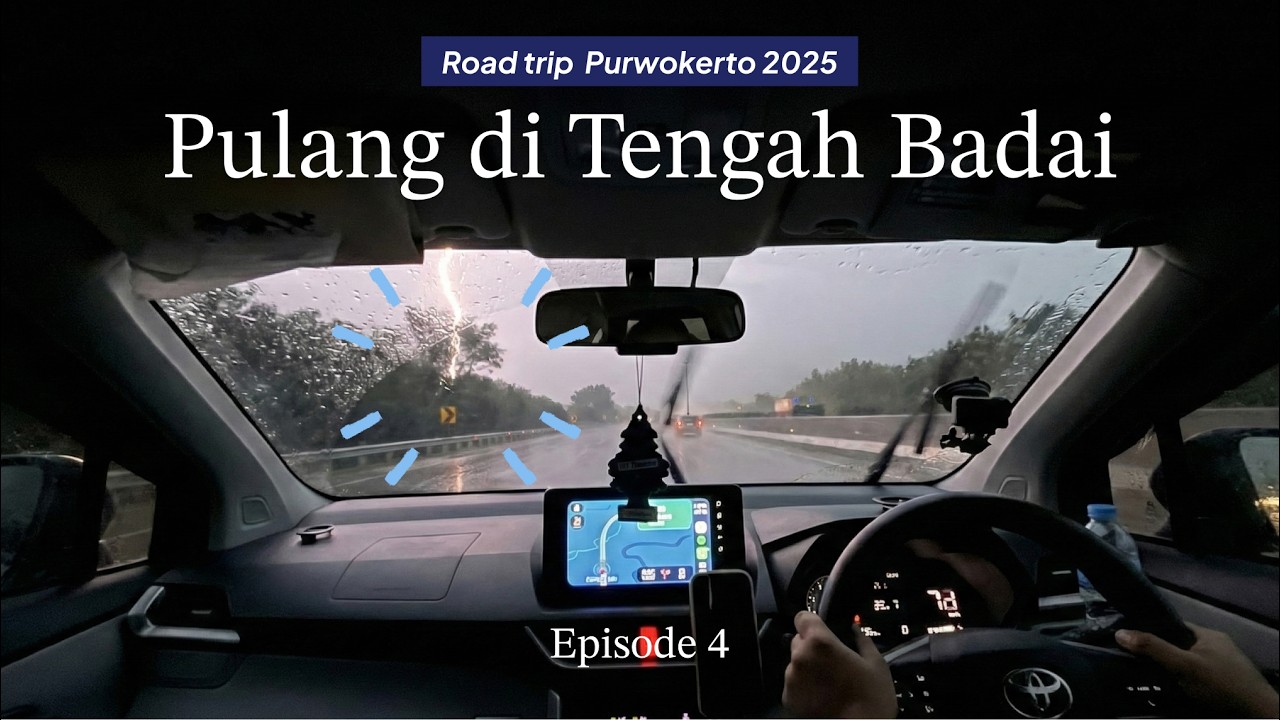 EPS. 4 | ROAD TRIP PURWOKERTO & BATURRADEN 2025: JALAN PULANG MENEGANGKAN | CARVLOG TOYOTA VELOZ