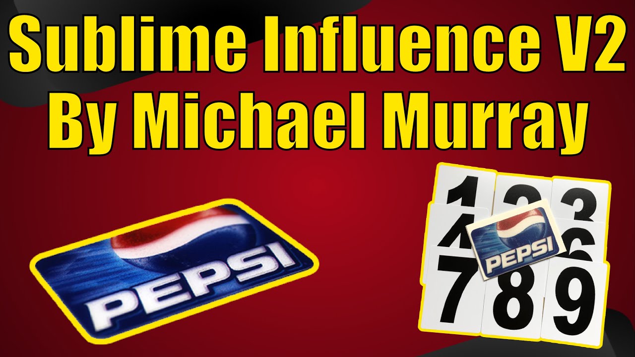 Sublime Influence V2 By Michael Murray | Creative Card Magic