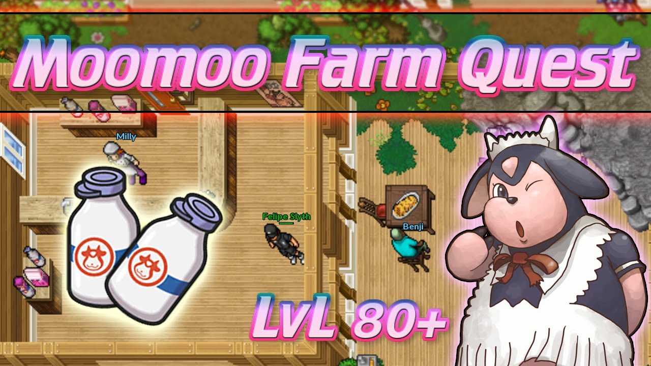 [ Pokexgames ] MooMoo Farm Quest Lvl 80+ [Johto]