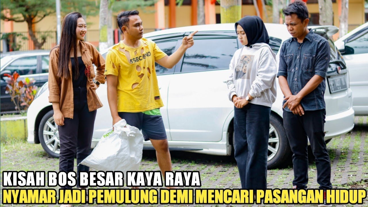 BOS BESAR TERKAYA NYAMAR JADI PEMULUNG DEMI MENCARI PASANGAN HIDUPNYA! TPI MALAH DIHINA PASANGAN SOK