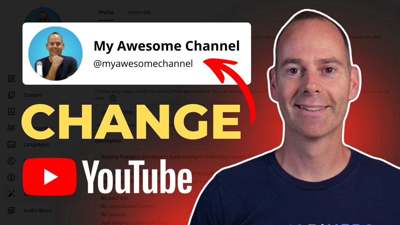 YouTube Channel Name Change (Full AI Walkthrough)