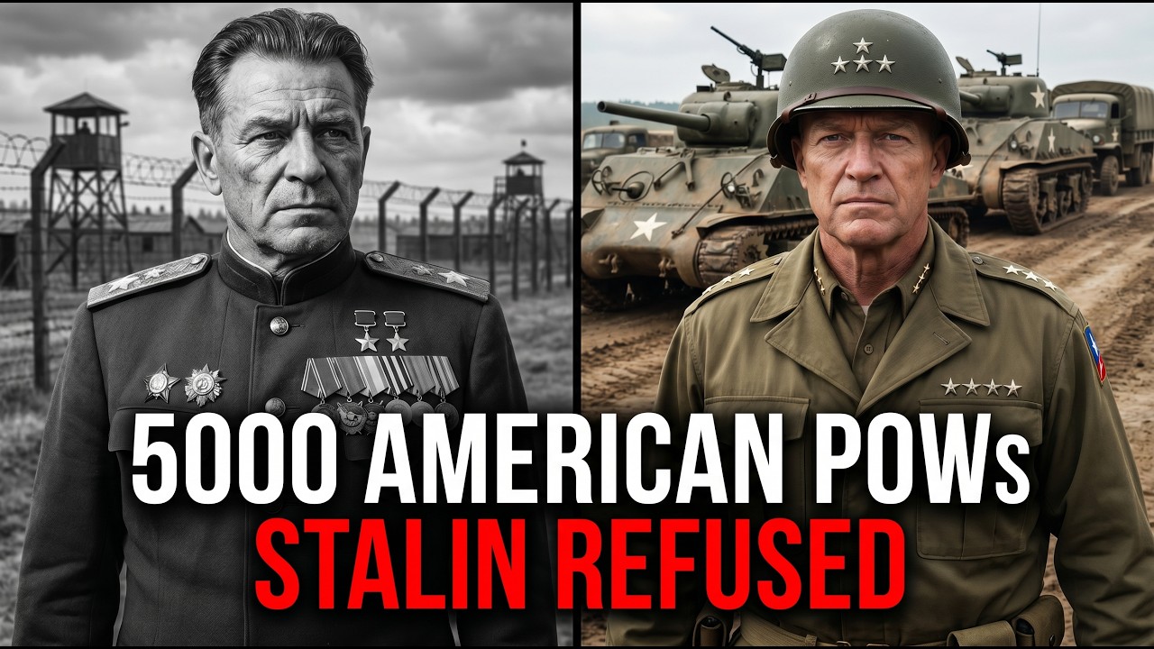 &ldquo;Stalin Refused to Return 5,000 US POWs &mdash; Patton&rsquo;s Response Shocked All&rdquo;