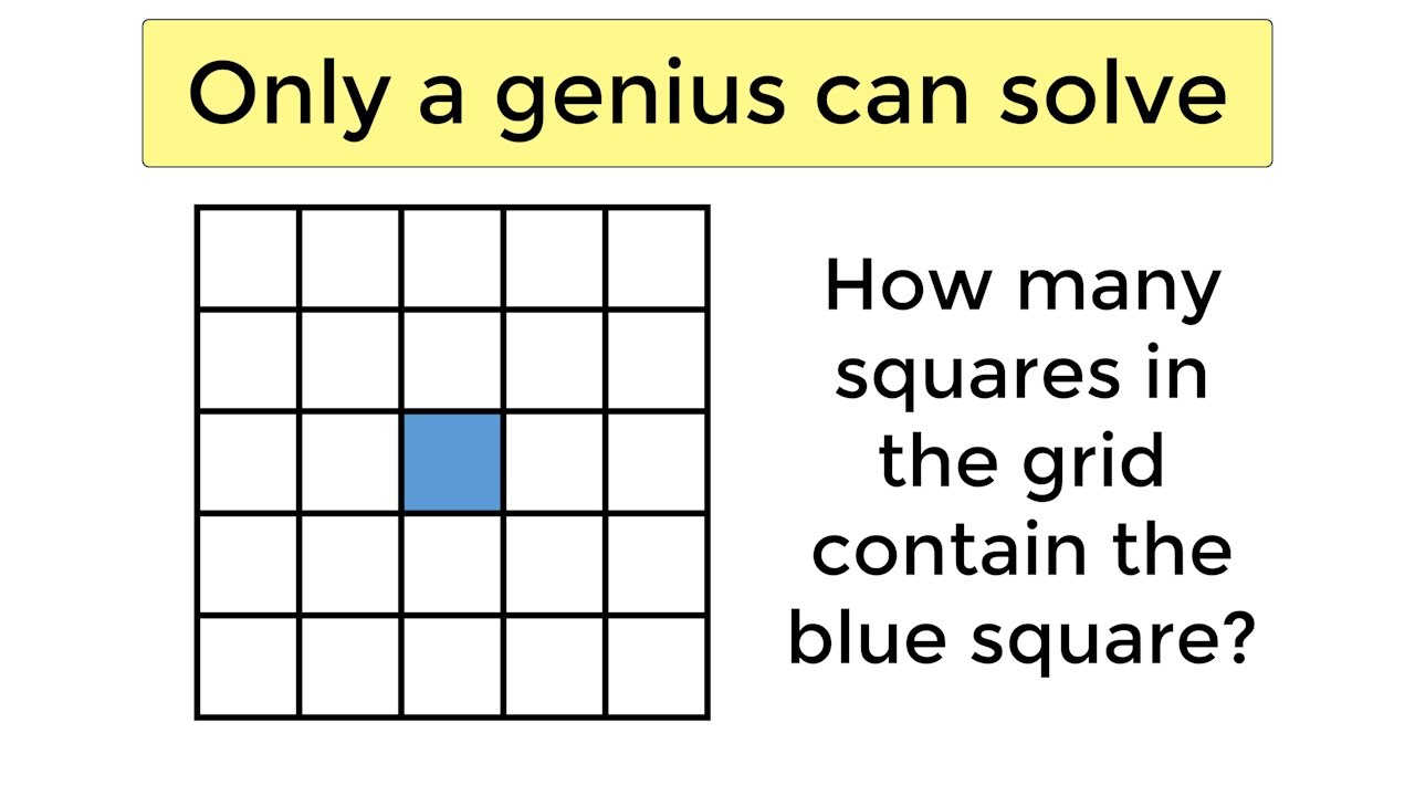 7 Genius Level Puzzles