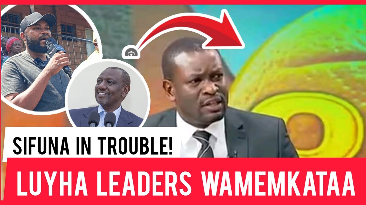 Warning to Sifuna: Luyha Leaders Speak Out Harshly