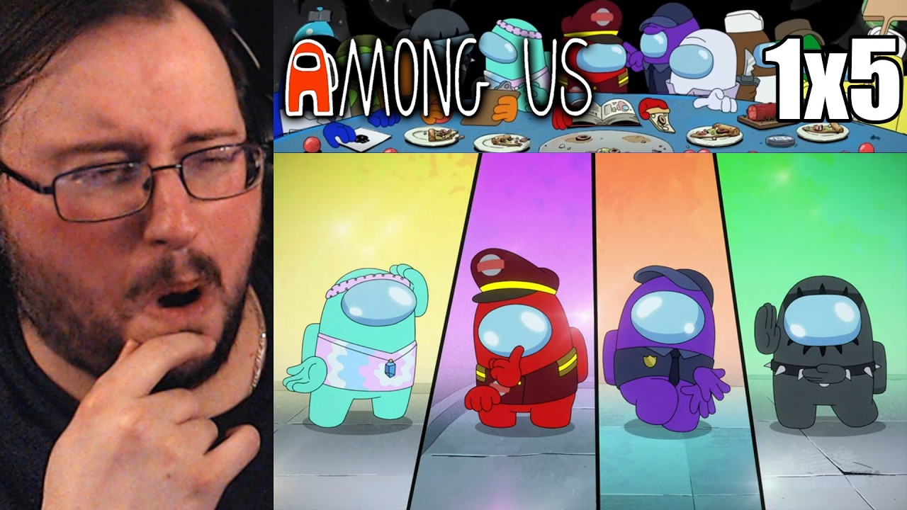 РЕАКЦИЯ Gor на &laquo;Among Us: The Animated Series, сезон 1, серия 5: Good Vibes Only&raquo;