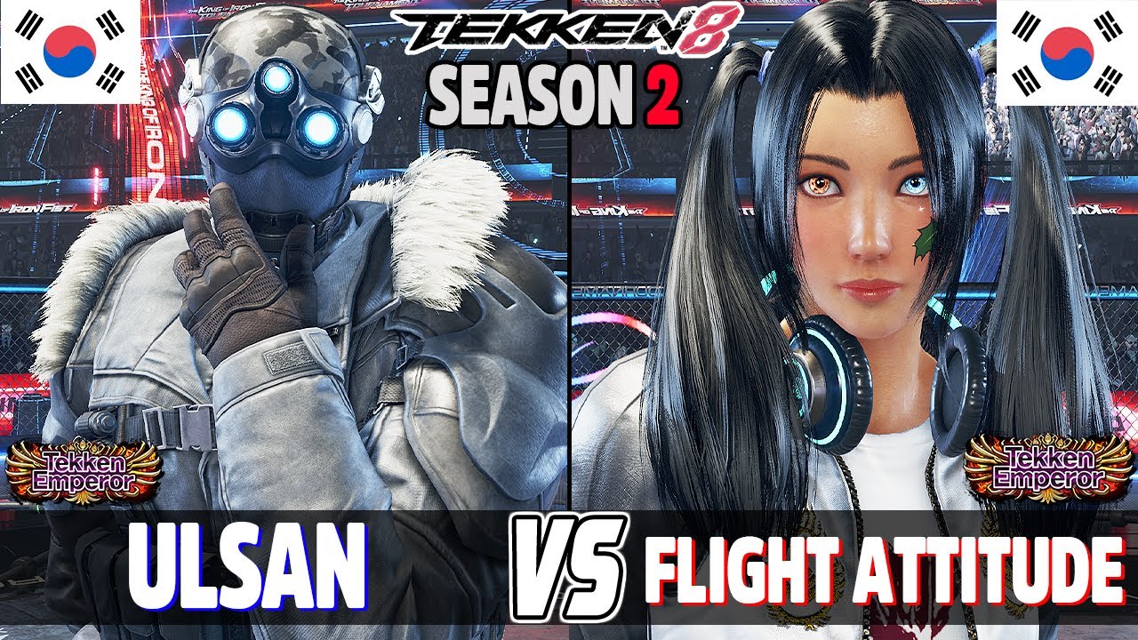 Tekken 8 (Season 2) ▰ ULSAN (Dragunov) Vs FLIGHT ATTITUDE (Xiaoyu) ▰ Ranked Matches!