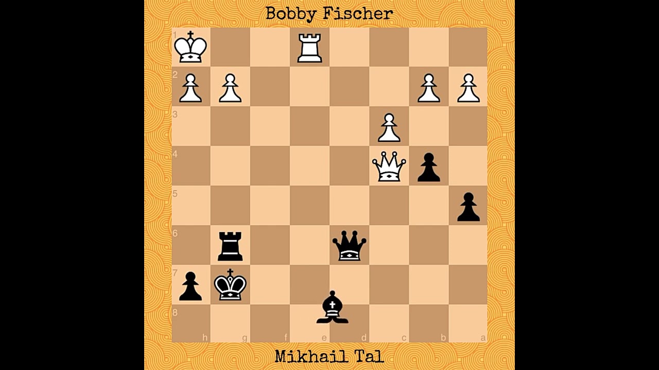 Bobby Fischer vs Mikhail Tal | Zagreb-Belgrade Candidates (1959)