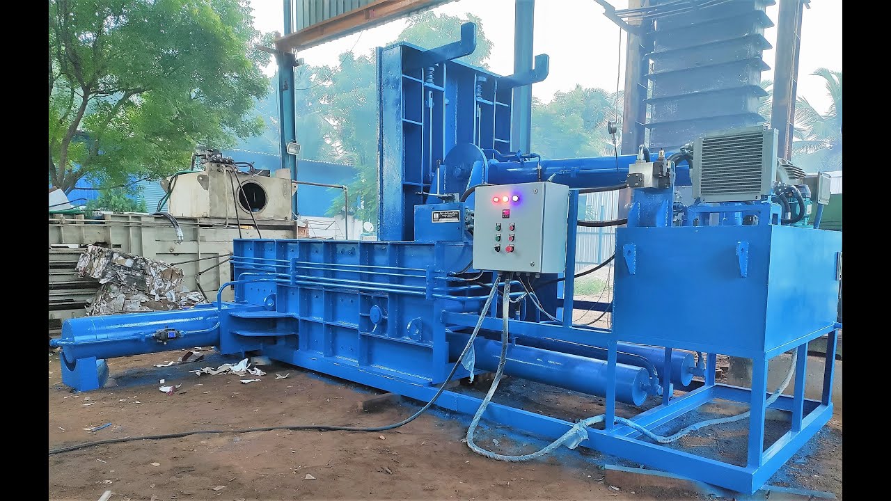 vehicle scrap Baling Machine