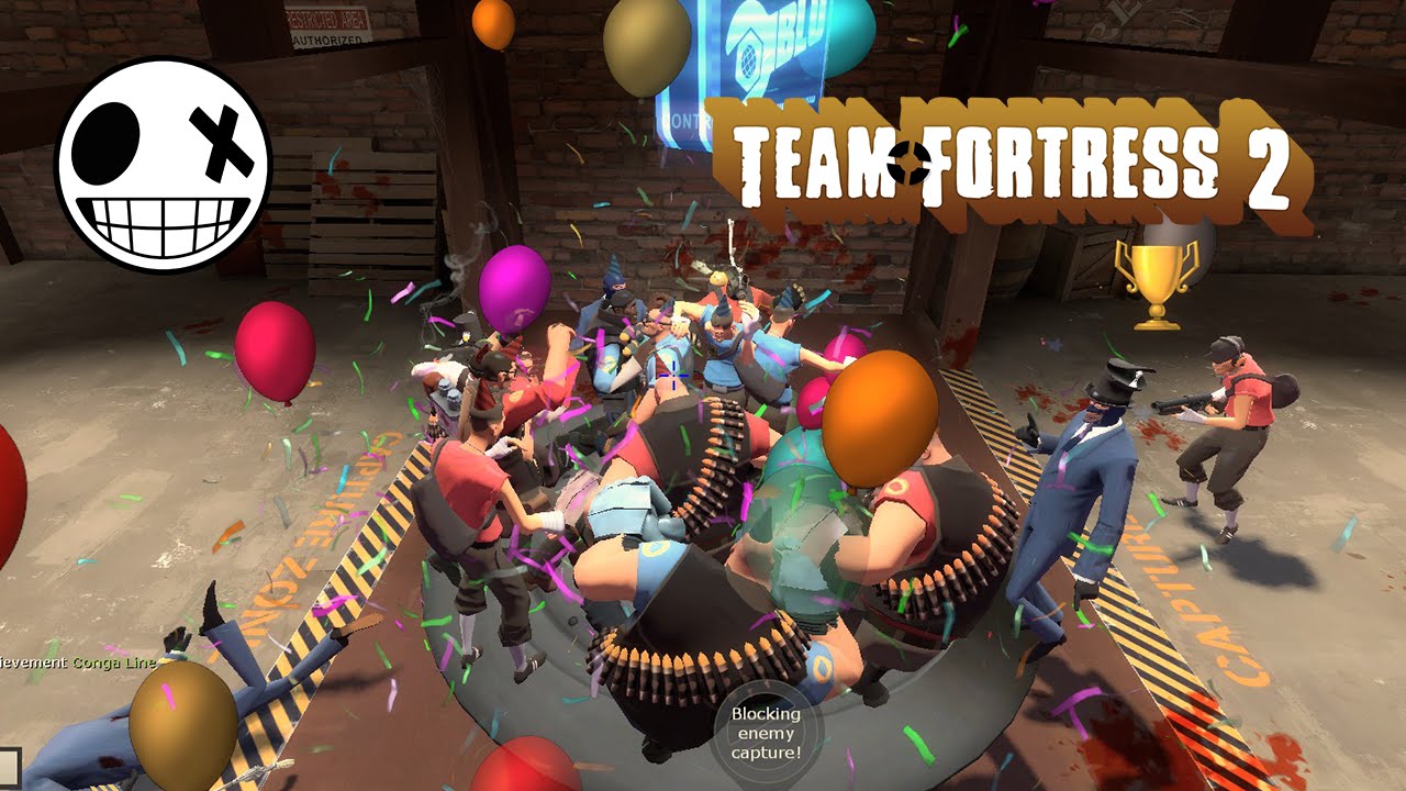 Team Fortress 2 - Рожденно парти на 2fort със Soldier