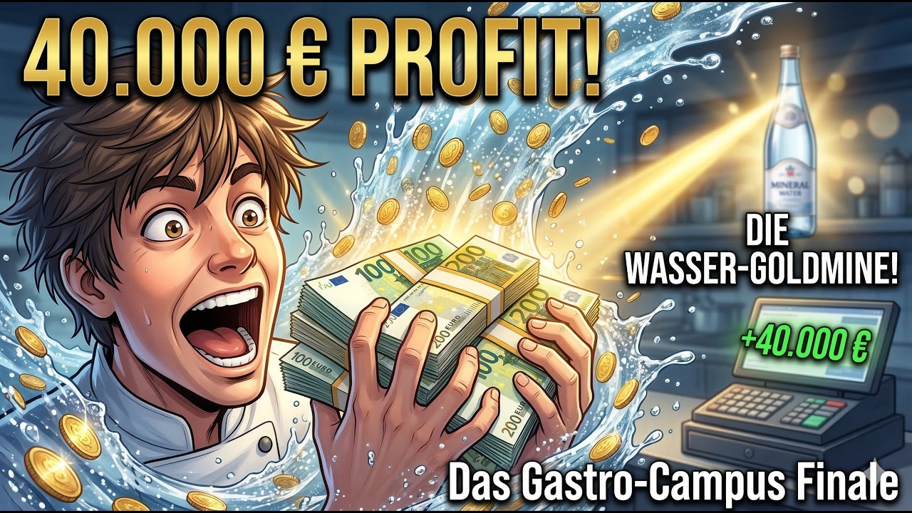 40.000 € Gewinn durch Wasser? So nutzt du die Mineralwasser-Goldmine! 💰💧Teil 3 Getränkekunde Wasser
