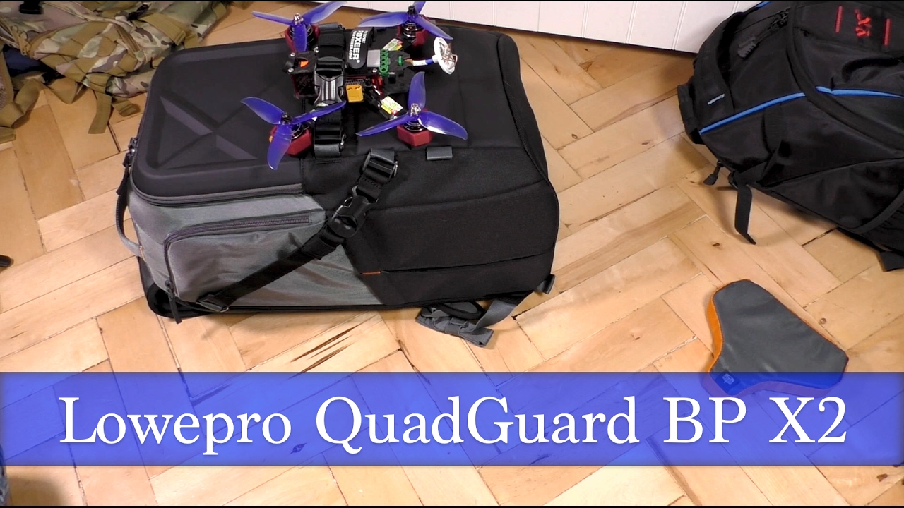 Рюкзак Lowepro QuadGuard BP X2 для дрон рейсинга