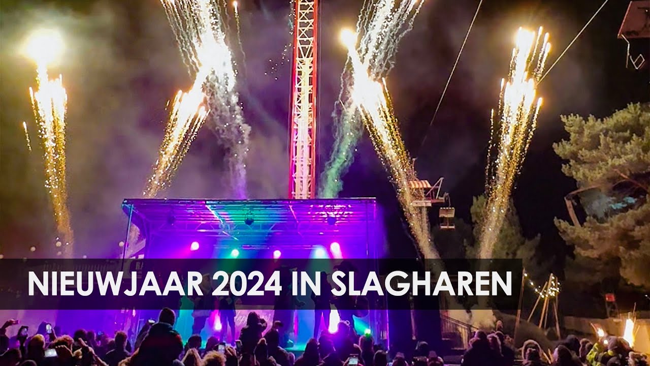 Nieuwjaar 2024 in Attractiepark Slagharen: vuurwerk en highlights uit afgelopen seizoen