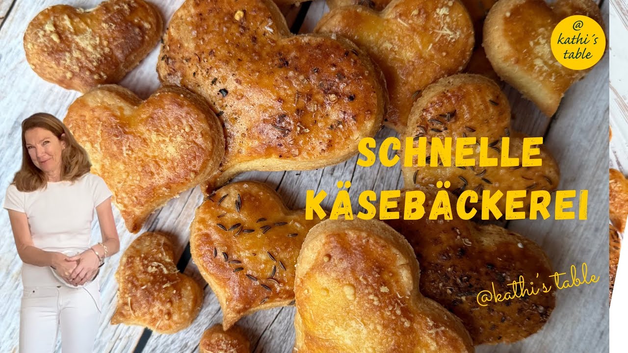 Käsebäckerei / Mürbes Käsegebäck / Einfaches Gebäck / @ kathi's table