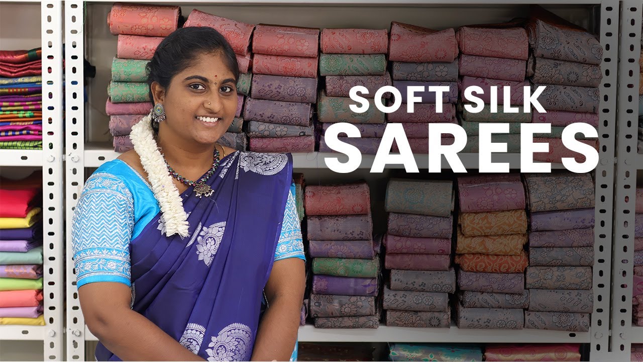 SOFT SILK SAREES || Nithitex special elampillai sarees || sarees