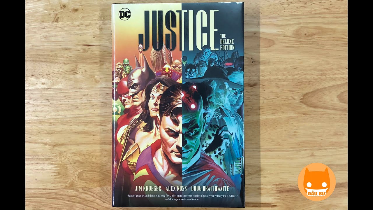 Justice The Deluxe Edition by Alex Ross Có Gì Bên Trong?
