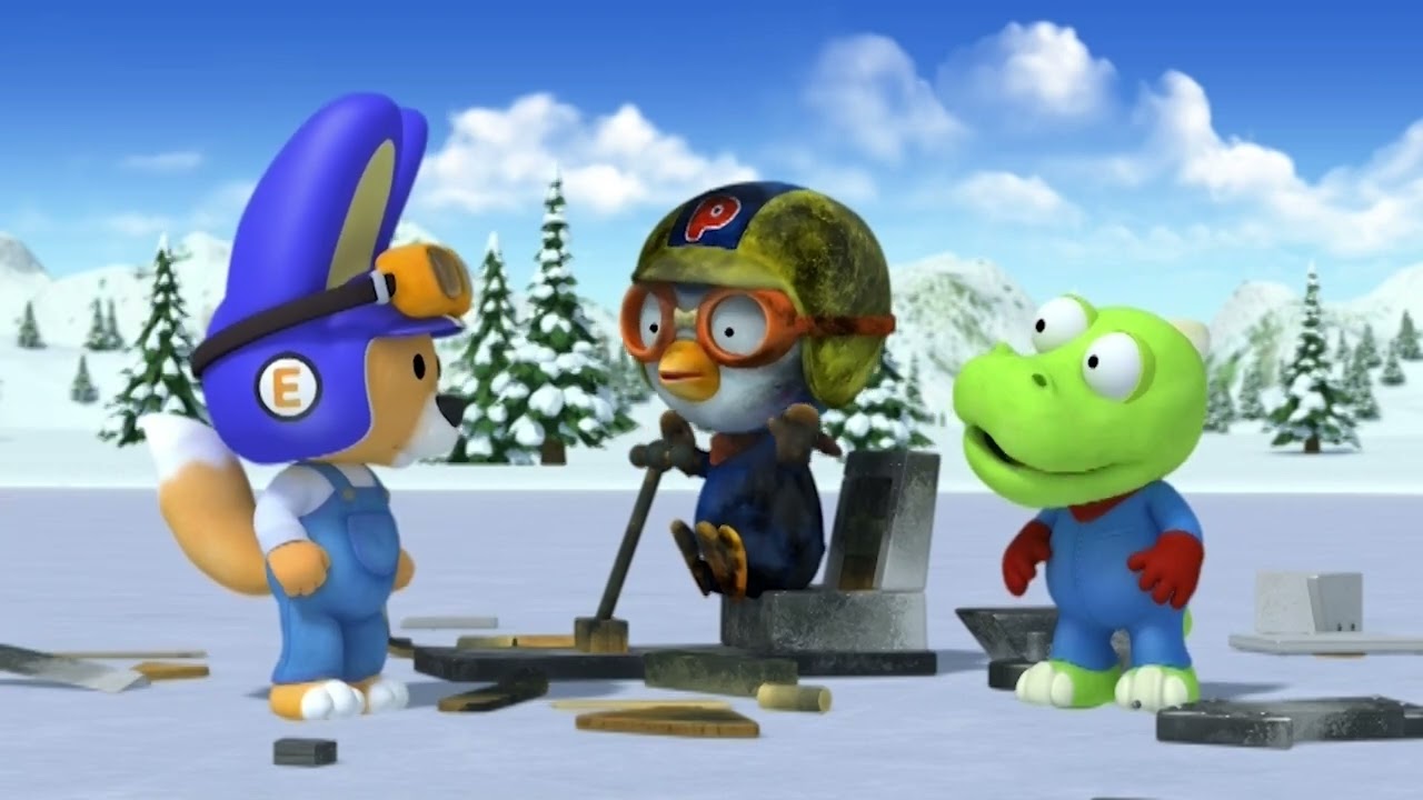 [IN] Pororo Musim 4 | Balap Kereta Luncur | Pororo Bahasa Indonesia | ICONIX KIDS