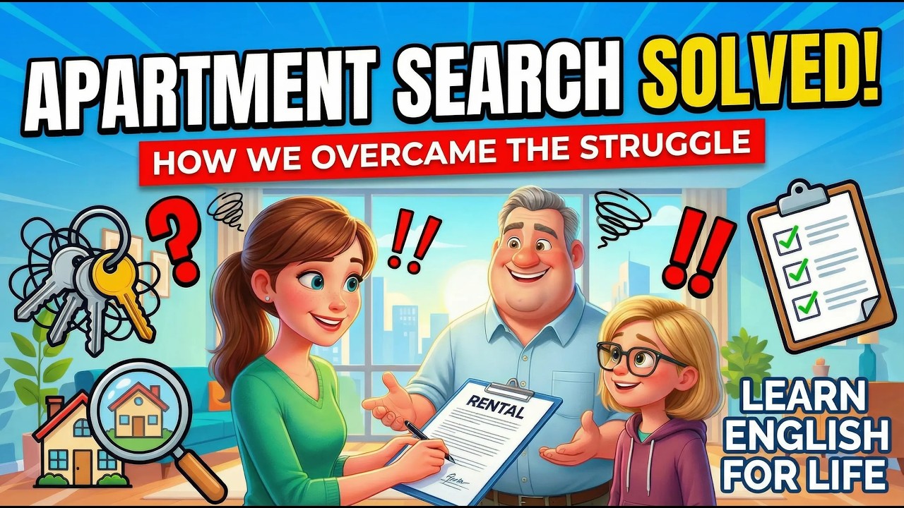 Struggling to Find an Apartment? 🏠 Learn English Through Real-Life Situations