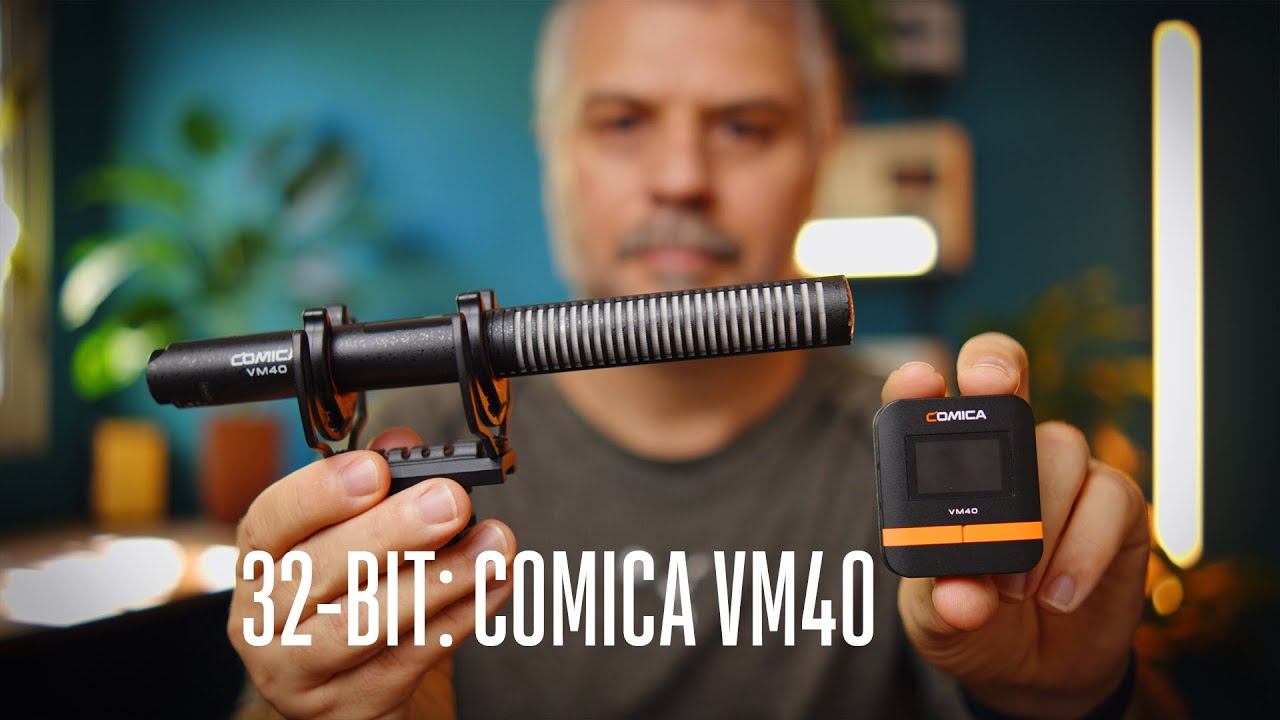 Review Comica VM40 + Diferenças entre 24-Bit e 32-Bit e Onde Está o Escondido o Limite dos 32-Bit