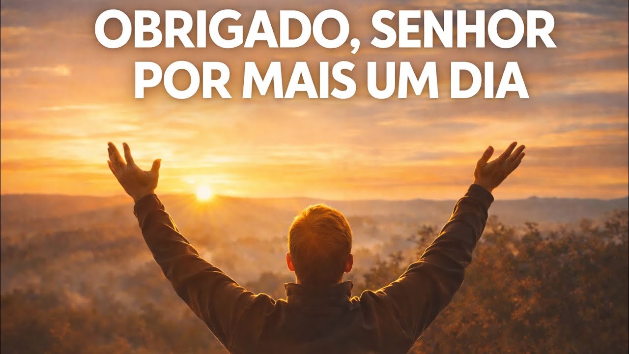 SENHOR, OBRIGADO POR MAIS UM DIA | Oração da Manhã 