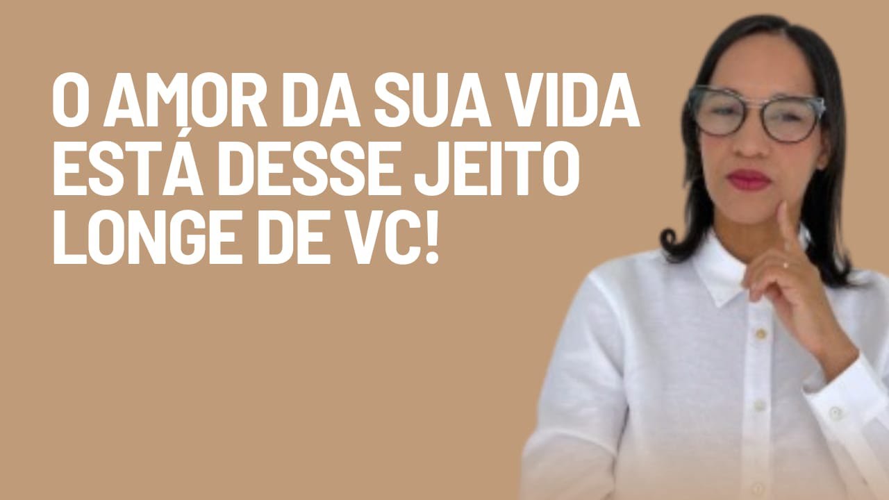 AO VIVO: A pessoa afastada te ama, ela está desse jeito depois que se afastou de vc!