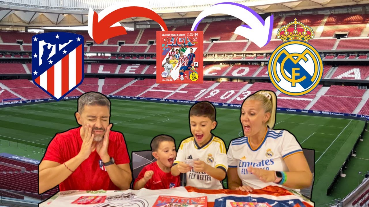 🔥RETO ÉPICO:CROMOS LIGA ESTE DECIDEN EL RESULTADO DEL DERBI⚽️