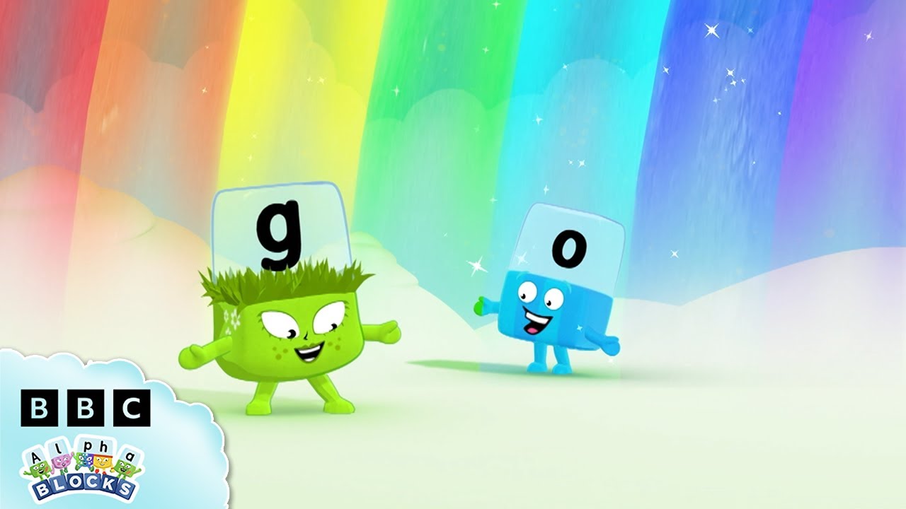 🎶 Can You Sing the Colours of the Rainbow? 🌈 | Reading & Colours for Kids | @officialalphablocks