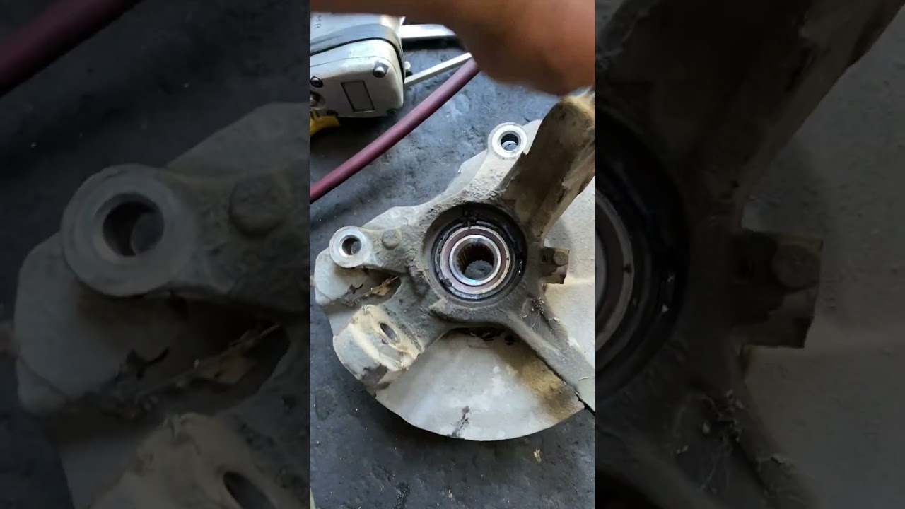 MITSHUBISHI MIRRAGE REPLACE WHEEL BEARING